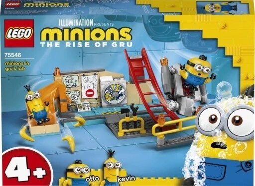 Конструктор LEGO Minions 75546 Міньйони в лабораторії Гру від компанії Інтернет-магазин EconomPokupka - фото 1