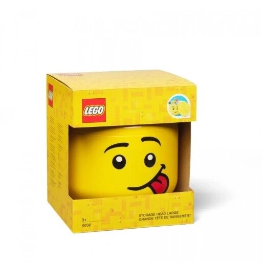 Конструктор LEGO Storage Head L Yellow 40321726 від компанії Інтернет-магазин EconomPokupka - фото 1