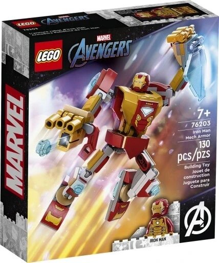 Конструктор LEGO Super Heroes 76203 Механічна броня Залізної людини від компанії Інтернет-магазин EconomPokupka - фото 1