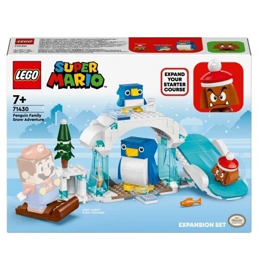 Конструктор LEGO Super Mario 71430 Снігова пригода з родиною пінгвінів Snow Adventure Penguin від компанії Інтернет-магазин EconomPokupka - фото 1