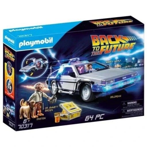 Конструктор Playmobil 70317 Назад у майбутнє Back To The Future Delorean McFly від компанії Інтернет-магазин EconomPokupka - фото 1