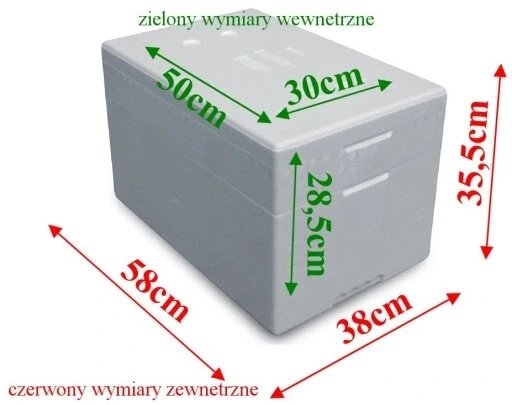 Контейнер Gn Arpack 355 мм полістирол 44 л полістирольні коробки термобокс з кільцем білий від компанії Інтернет-магазин EconomPokupka - фото 1