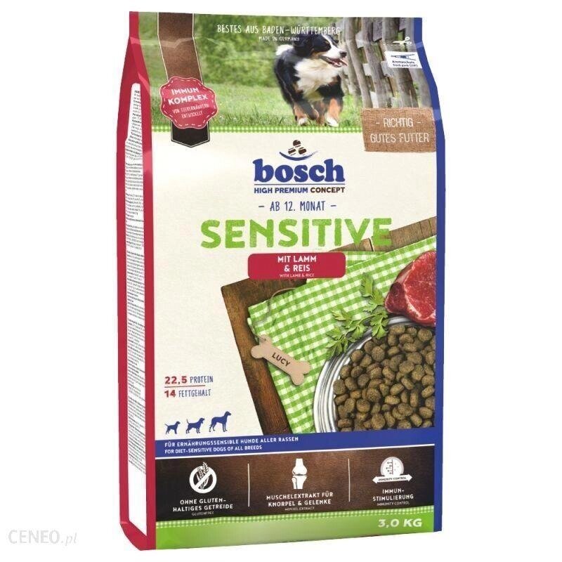 Корм для собак Bosch Sensitive Lamb & Rice 15 кг від компанії Інтернет-магазин EconomPokupka - фото 1