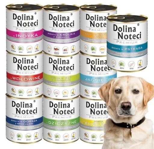Корм для собак DOLINA NOTECI PREMIUM 10 х 800 г суміш смаків від компанії Інтернет-магазин EconomPokupka - фото 1