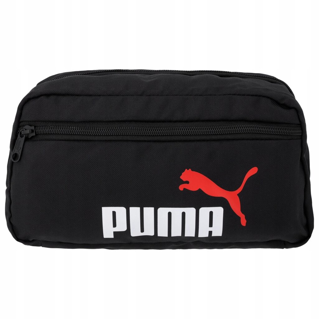 Косметичка Puma Washbag чорна/біла/червона туристичний органайзер чорна від компанії Інтернет-магазин EconomPokupka - фото 1