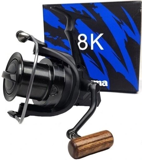 Котушка Okuma 8k 4.7:1 Carp Big Pit для карпового відчування від компанії Інтернет-магазин EconomPokupka - фото 1