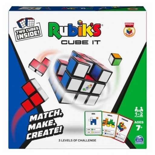 Кубік рубік Rubik's Cube It головоломка Spin Master Original Rubik's Cube It 6063268 It Game від компанії Інтернет-магазин EconomPokupka - фото 1