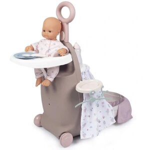 Лялькове ліжко Smoby 220374 Baby Nurse валіза для ляльок