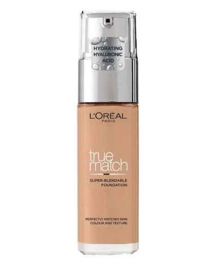 L'oréal Paris True Match 3. d/3. w тональний крем для обличчя 30 мл Spf 11-20 Loreal W3 теплий тон/золотистий бежевий від компанії Інтернет-магазин EconomPokupka - фото 1