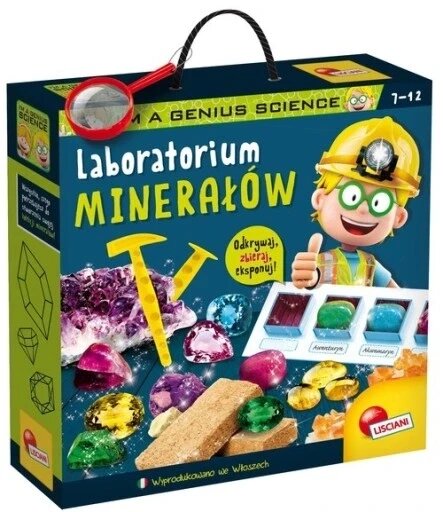 Лабораторія мінералів Lisciani 83923 I'm a Genius Science Laboratorium від компанії Інтернет-магазин EconomPokupka - фото 1