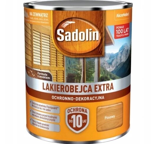 Лак-колір Sadolin розчинний 5 л піновий Sadolin Lakierobejca Extra піновий 5л Sadolin-piniowy від компанії Інтернет-магазин EconomPokupka - фото 1