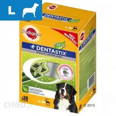 Ласощі для собак Pedigree Dentastix Fresh Large 28 шт. 4x270г = 1080 г 25кг+ від компанії Інтернет-магазин EconomPokupka - фото 1