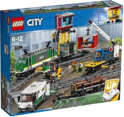 Lego City 60198 вантажний поїзд (60198) від компанії Інтернет-магазин EconomPokupka - фото 1