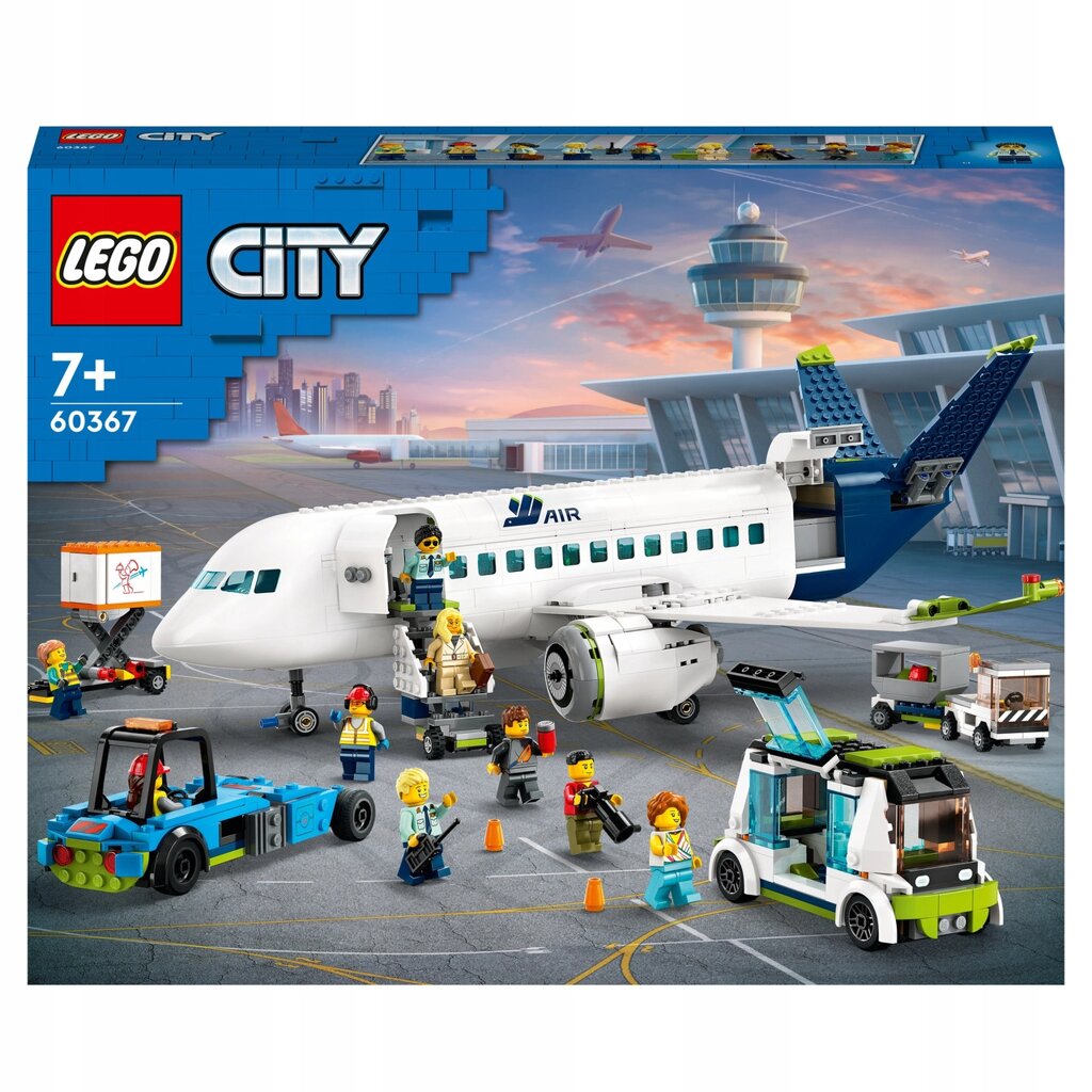 Lego City 60367 пасажирський літак від компанії Інтернет-магазин EconomPokupka - фото 1