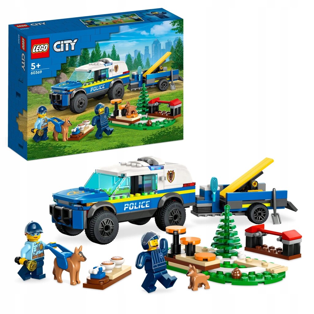 Lego City 60369 тренування поліцейських собак на місцевості від компанії Інтернет-магазин EconomPokupka - фото 1