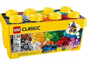 Lego Classic 10696 творчі блоки середня коробка