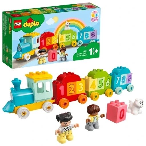 Lego Duplo 10954 поїзд з цифрами навчання лічби від компанії Інтернет-магазин EconomPokupka - фото 1