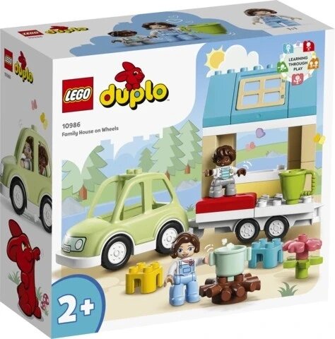 LEGO Duplo 10986 Сімейний будинок на колесах від компанії Інтернет-магазин EconomPokupka - фото 1