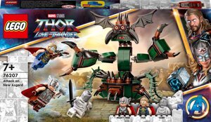 Lego Super Heroes 76207 атака на асгард тор любов і гром новий
