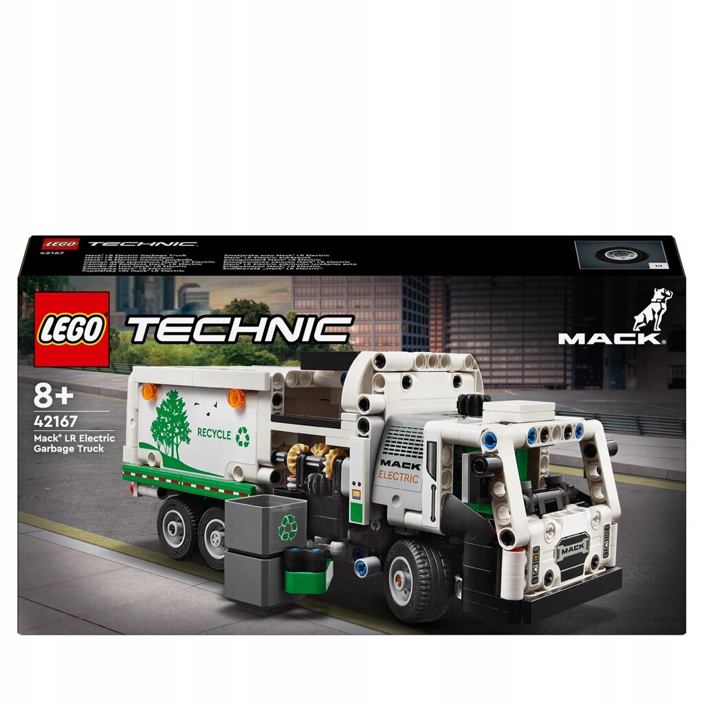 Lego Technic 42167 Mack Lr сміттєвозна машина Electric від компанії Інтернет-магазин EconomPokupka - фото 1