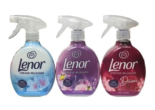 Lenor засіб проти зминання "пробудження заліза" у спреї 500 мл 3 аромати 3x500 від компанії Інтернет-магазин EconomPokupka - фото 1