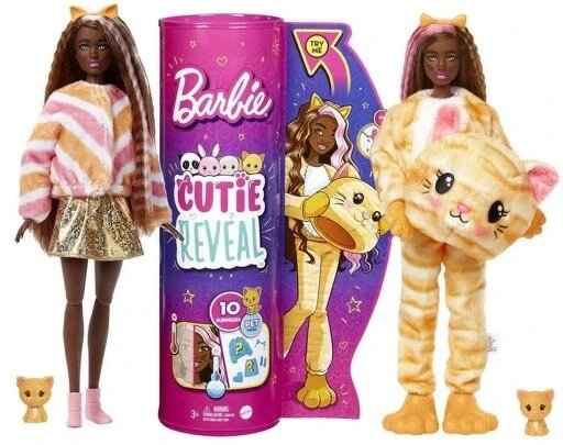 Лялька Barbie Cutie Reveal Hhg20 в костюмі кота від компанії Інтернет-магазин EconomPokupka - фото 1