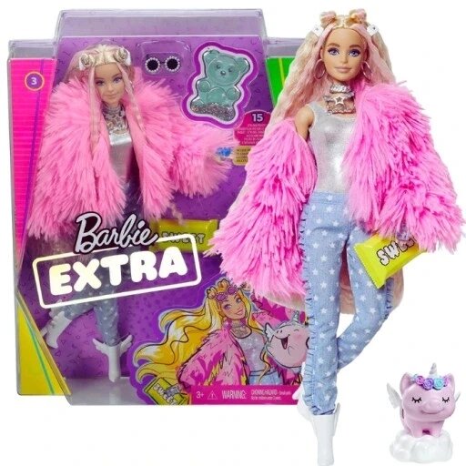 Лялька Barbie Mattel Extra Moda Sweet GRN28 від компанії Інтернет-магазин EconomPokupka - фото 1