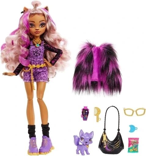 Лялька Mattel Monster High "clawdeen Wolf" 29 см Hhk52 + аксесуари від компанії Інтернет-магазин EconomPokupka - фото 1