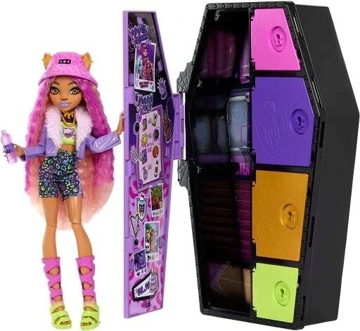 Лялька Mattel Monster High Clawdeen Wolf 30 см Doll Scarysecret від компанії Інтернет-магазин EconomPokupka - фото 1