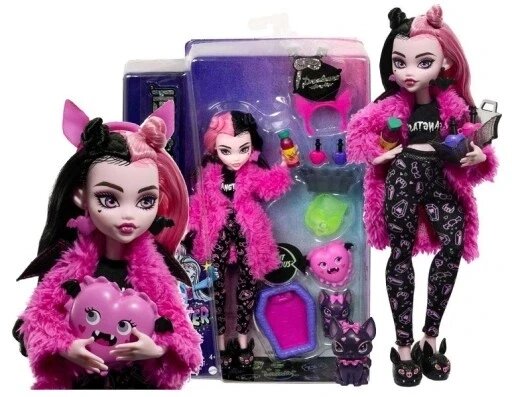 Лялька Mattel Monster High Creepover Party Draculaura Doll Pijama Hky66 від компанії Інтернет-магазин EconomPokupka - фото 1