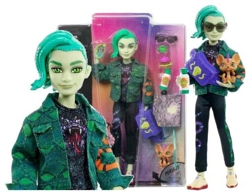 Лялька Mattel Monster High Deuce Gorgon 29 см + аксесуари Hhk56 від компанії Інтернет-магазин EconomPokupka - фото 1