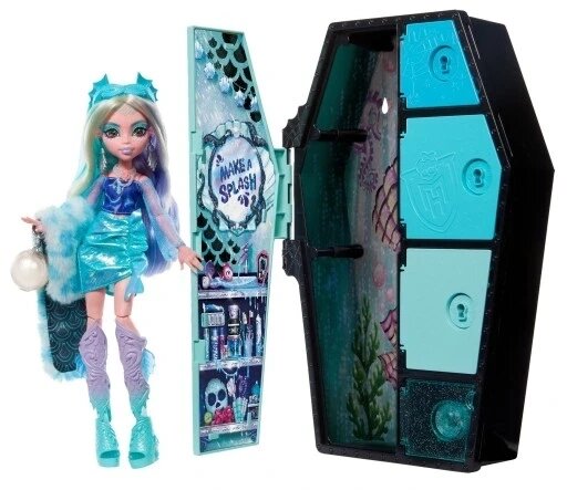 Лялька Mattel Monster High Lagoona Blue Hnf77 32 см Scarysecrets Series 2 Shiny від компанії Інтернет-магазин EconomPokupka - фото 1