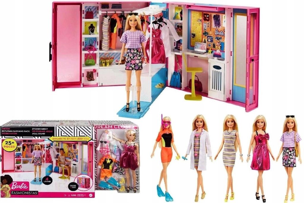 Лялька з аксесуарами Mattel Barbie (GBK10) від компанії Інтернет-магазин EconomPokupka - фото 1
