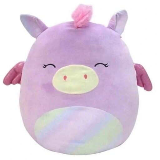 М'яка іграшка Squishmallows 19 см плюшевий пегас рей від компанії Інтернет-магазин EconomPokupka - фото 1