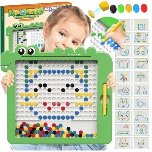 Магнітна дошка Woopie 342 х 302 см для дітей Montessori Magpad від компанії Інтернет-магазин EconomPokupka - фото 1