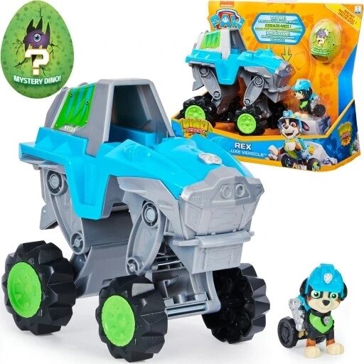 Машина Щенячий патруль PAW PATROL DINO RESCUE DELUXE АВТОМОБІЛЬ І ФІГУРКА РЕКС + 6059329 від компанії Інтернет-магазин EconomPokupka - фото 1