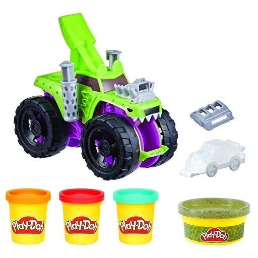 Машинка Play-Doh Wheels Monster Truck F1322 кондитерські колеса від компанії Інтернет-магазин EconomPokupka - фото 1