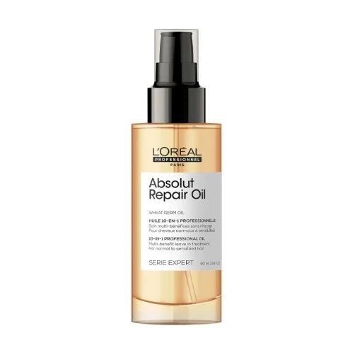 Масло для волосся L'oreal Professionnel без змивання змішане 90 мл Loreal Absolut Repair Oil інтенсивно зволожуюче і від компанії Інтернет-магазин EconomPokupka - фото 1