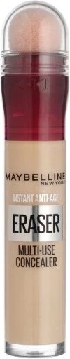 Maybelline Instant Eraser коректор для очей середнього покриття з губкою збагачений екстрактом годжі відтінок 06 від компанії Інтернет-магазин EconomPokupka - фото 1