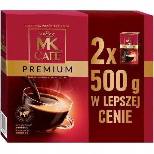 Мелена кава Mk Cafe Premium 1000 г / кг від компанії Інтернет-магазин EconomPokupka - фото 1