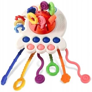 Montessori Sensory Toy дитячий прорізувач іграшка восьминіг Doris Hm221609
