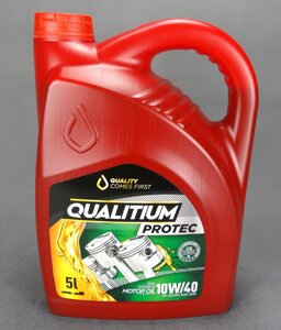 Моторне масло Qualitium Protec 5 10w-40 напівсинтетичне 10w40 A3b3 5л