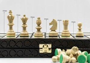 № 122a дерев'яні шахи олімпійський турнір Madon