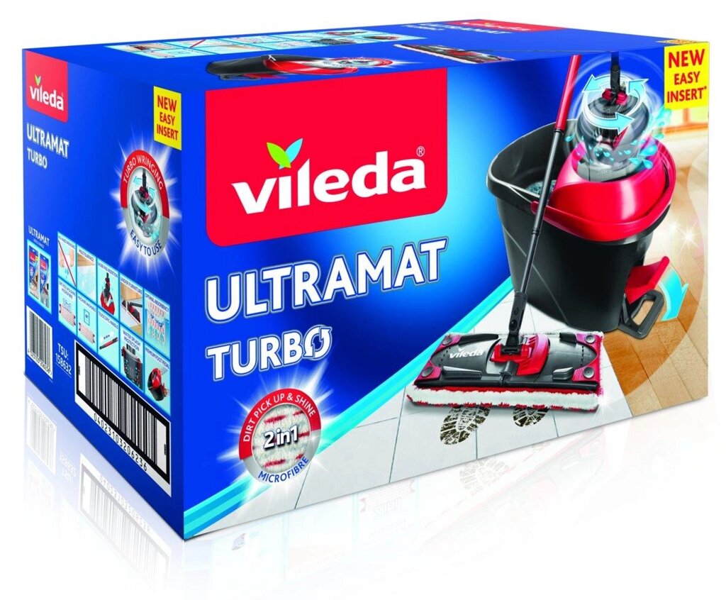 Набір для прибирання Vileda Ultramat Turbo від компанії Інтернет-магазин EconomPokupka - фото 1