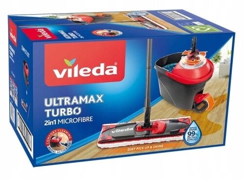 Набір для прибирання Vileda Ultramax Turbo 2in1 від компанії Інтернет-магазин EconomPokupka - фото 1