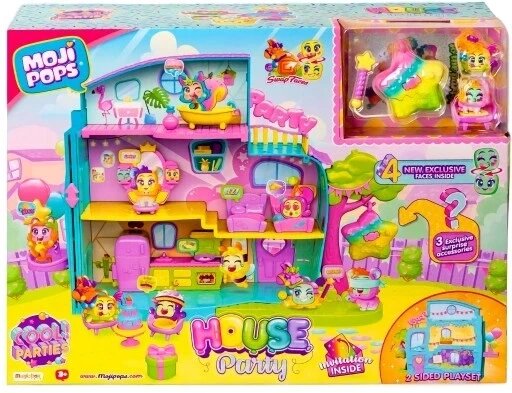 Набір фігурок Mojipops House Party Magic Box Pops вечірка вдома - пригоди Magicbox Pmpsp112in50 від компанії Інтернет-магазин EconomPokupka - фото 1