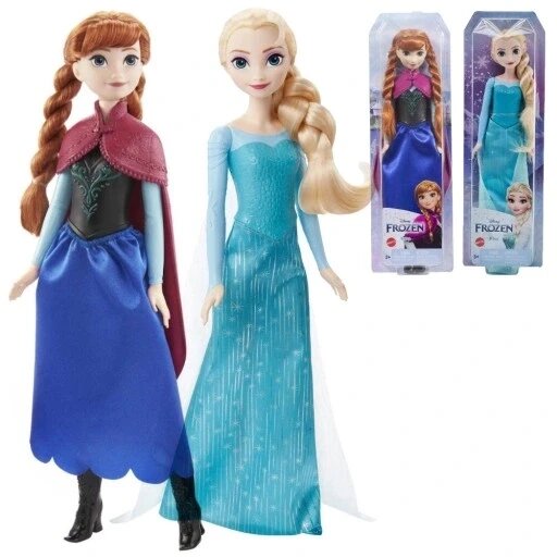 Набір "frozen країна льоду" лялька анна ельза Hmj43 + Hmj42 Mattel ляльок 30 см від компанії Інтернет-магазин EconomPokupka - фото 1