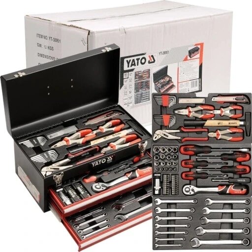 Набір інструментів Yato YT-38951 80 шт. від компанії Інтернет-магазин EconomPokupka - фото 1