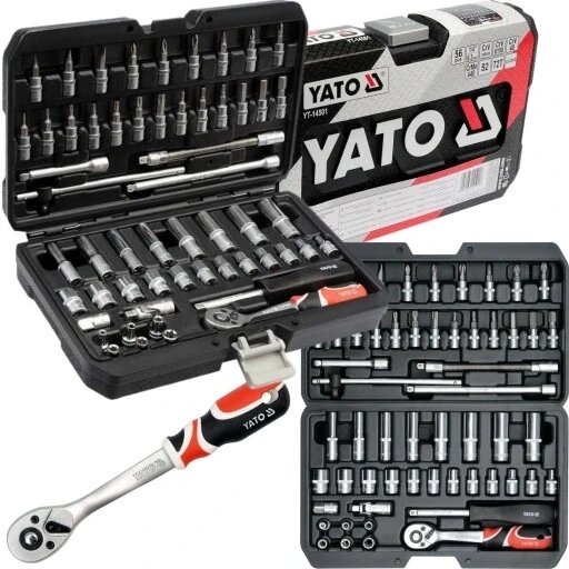 Набір ключів Yato YT-14501 56 ел. від компанії Інтернет-магазин EconomPokupka - фото 1