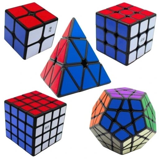 Набір костів 2x2 3x3 4x4 Megaminx Pyramid Fast Dice Pyraminx від компанії Інтернет-магазин EconomPokupka - фото 1